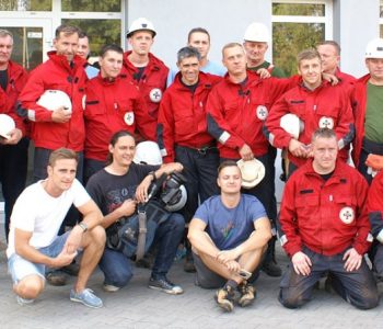 Redaktor Piotr Kraśko został ratownikiem górniczym.